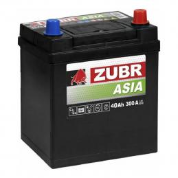 ZUBR  PREMIUM ASIA  40Ah  300 En (обр)  ZPA400 187х127х225