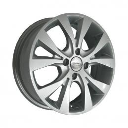 СКАД Hyundai Solaris (KL-262) 6x15 PCD4x100 ET48 DIA 54.1  Сильвер